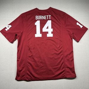 Nike Team Jersey Oklahoma Sooners‎ Mens 2xl Burnett 14 NCAA College Football